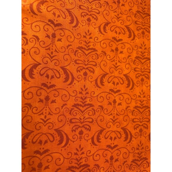 Moda Fabrics 1/2 yard x 44" Forest Fancy Deb Strain Orange Cotton Fabric - Picture 1 of 9